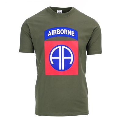 T-shirt 82nd Airborne big logo roz XXL