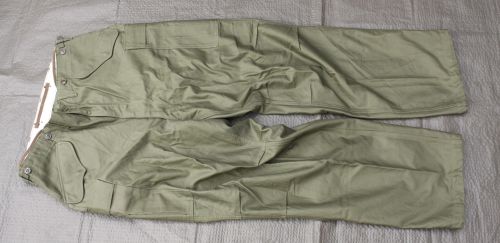 Spodnie M51 Olive - LARGE LONG - US ARMY - 1956