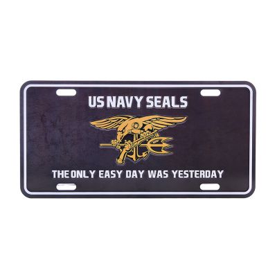 Tablica Rejestracyjna Aluminiowa US Navy Seals