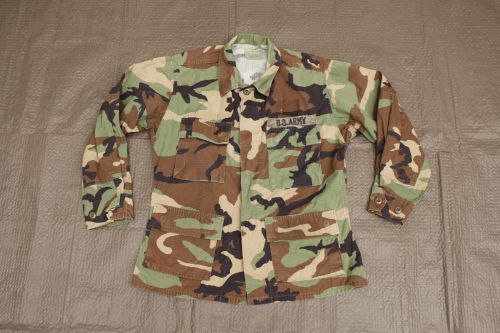 BLUZA BDU US ARMY woodland - RIP STOP - S-XS -1995