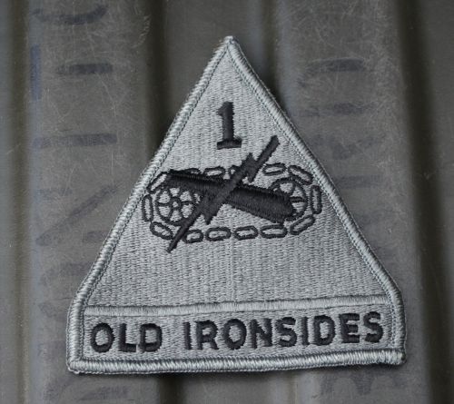 Naszywka US ARMY  1st. Armored Division Old Ironsides