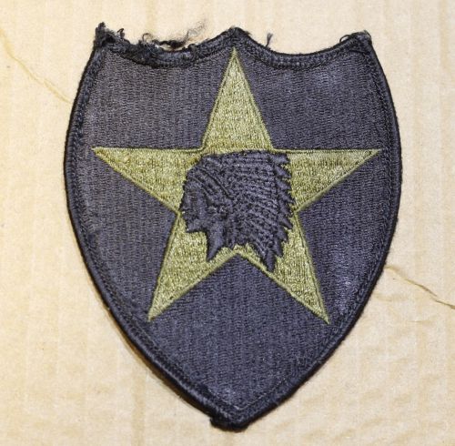 Naszywka US ARMY 2nd Infantry Division Indian Head
