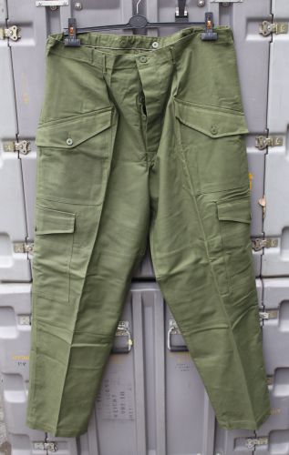 STARE Spodnie wojskowe Szwedzkie OLIVE FV56