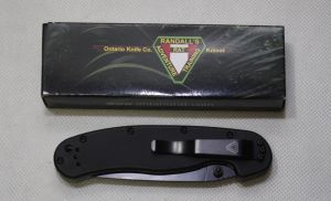 Nóż Ontario RAT 1 Folder Black 8846