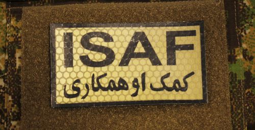 COMBAT-ID ISAF PATCH
