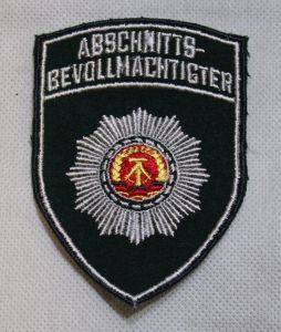 Emblemat DDR NVA Abschnittsbevollmächtigter - nowy