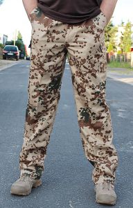 Spodnie Pustynne Bundeswehr Steppentarn 5 Nowe