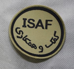 Naszywka ISAF Pustynna oryginalna